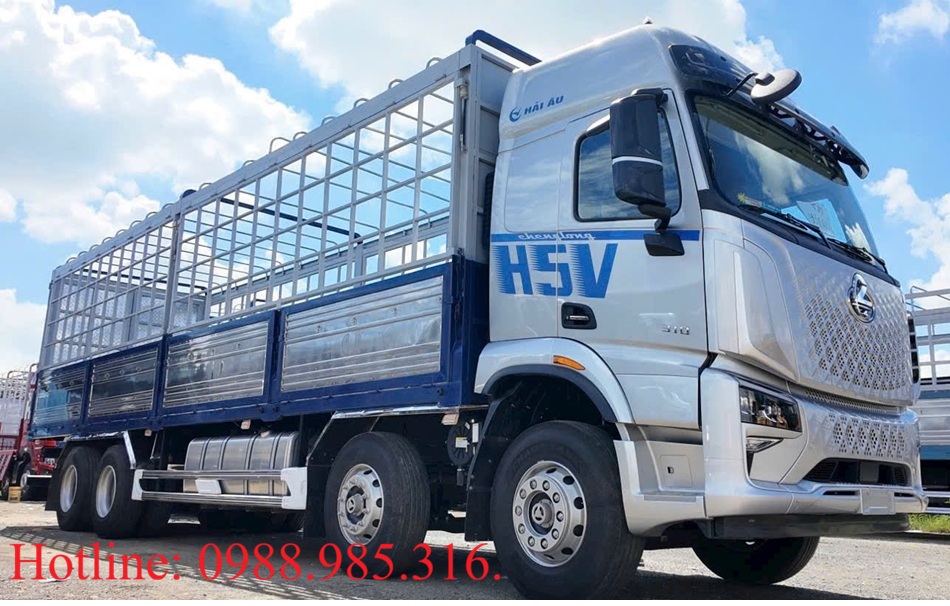 Xe tải thùng 4 chân Chenglong H5V 8X4 310hp